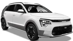 Runwayred (rot) Neu 2025 Kia e-Niro Vision SUV | 41.434 € (Fairer Preis)