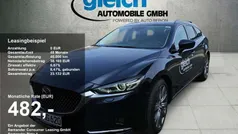 Deep crystal blue Gebraucht 2023 Mazda 6 Exclusive Kombi | 32.890 € (Fairer Preis)
