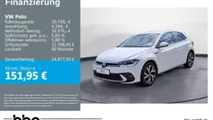 Pure white Gebraucht 2022 VW Polo R-line Limousine | 20.720 € (Fairer Preis)