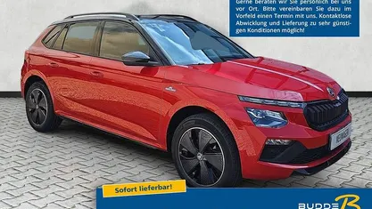 Neu Skoda Kamiq Monte Carlo 150 PS (110 kW) 2026 Velvet rot metallic/dach schwarz SUV