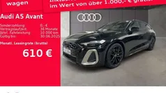 Mythosschwarz metallic Gebraucht 2025 Audi A5 S-Line Coupé | 55.681 € (Guter Preis)