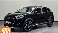Schwarz, agate black metallic Gebraucht 2021 Ford Puma Titanium SUV | 20.990 € (Guter Preis)