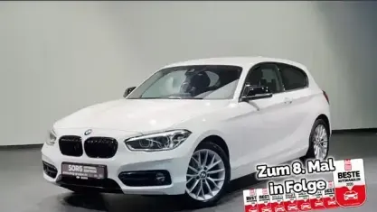 Gebraucht BMW 118 Sport Line 136 PS (100 kW) 2019 Weiß Limousine