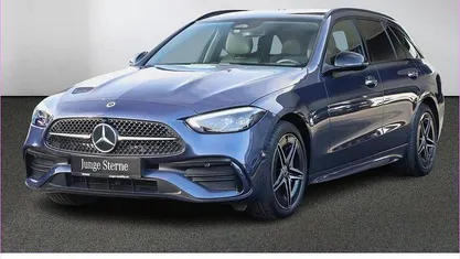 Gebraucht Mercedes C300e AMG 204 PS (150 kW) 2025 Lack sodalithblau Kombi
