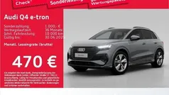 Kieselgrau Gebraucht 2024 Audi Q4 e-tron S-Line SUV | 48.932 € (Superpreis)