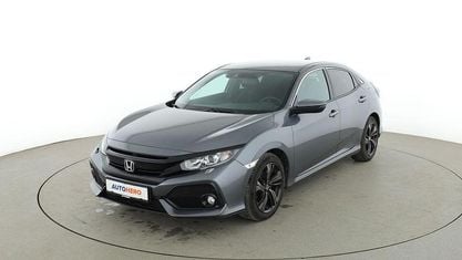 Brugt Honda Civic Elegance 126 HK (92 kW) 2019 Grå Sedan