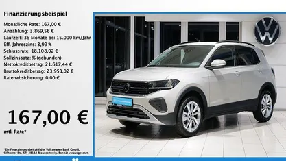 Ascotgrau Gebraucht 2024 VW T-Cross Life SUV | 25.487 € (Guter Preis)