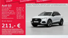 Weiß Gebraucht 2025 Audi Q3 Advanced SUV | 41.969 € (Fairer Preis)