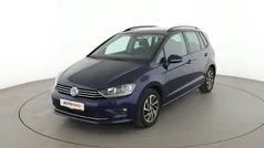 Blau Gebraucht 2018 VW Golf Sportsvan Sound Van / Kleinbus | 16.130 € (Superpreis)