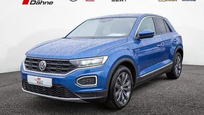 Blau / ravennablau (metallic) Gebraucht 2020 VW T-Roc Sport SUV | 20.880 € (Guter Preis)