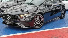 Metalliclack kosmosschwarz Gebraucht 2024 Mercedes A180 AMG Limousine | 30.880 € (Fairer Preis)