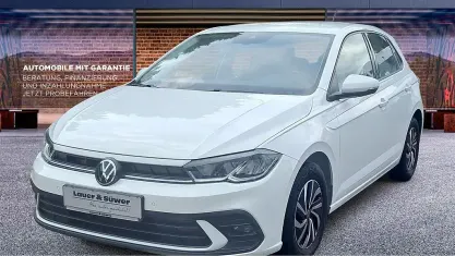 Gebraucht VW Polo Life 95 PS (69 kW) 2022 Weiß Kleinwagen