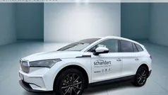 Moonweiß metallic (weiß) Gebraucht 2024 Skoda Enyaq iV Lounge SUV | 53.770 € (Guter Preis)