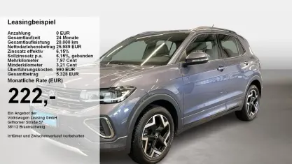 Gebraucht VW T-Cross R-line 150 PS (110 kW) 2025 Grau SUV