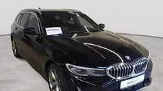 Schwarz uni Gebraucht 2021 BMW 320 Luxury Line Kombi | 22.690 € (Fairer Preis)