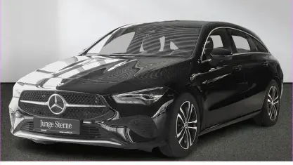 Gebraucht Mercedes CLA200 Shooting Brake 163 PS (119 kW) 2025 Unilack nachtschwarz Kombi