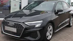 Schwarz Gebraucht 2021 Audi A3 Sportback S-Line Limousine | 20.500 € (Fairer Preis)