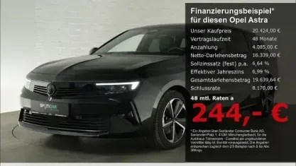 Gebraucht Opel Astra 131 PS (96 kW) 2024 Schwarz Kombi