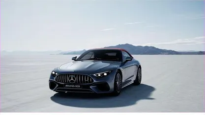 Gebraucht Mercedes SL55 AMG Premium Plus 476 PS (350 kW) 2025 Silber Cabrio