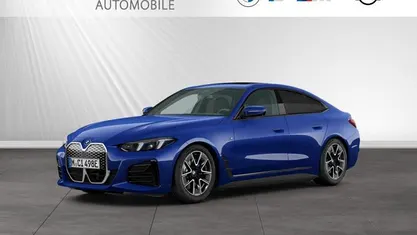 Gebraucht BMW i4 M Sport 250 kW (340 PS) 2024 Portimao blau metallic Limousine