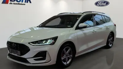 Gebraucht Ford Focus ST-Line 125 PS (91 kW) 2025 Frozen white (pn3gz) Kombi