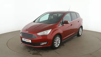 Gebraucht Ford C-MAX Titanium 125 PS (91 kW) 2015 Rot Van / Kleinbus