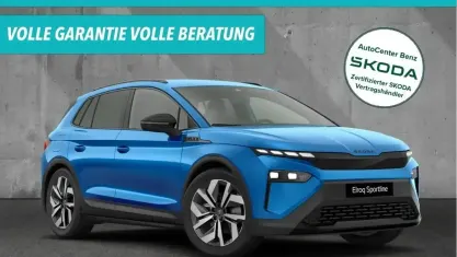 Neu Skoda Elroq SportLine 139 kW (190 PS) 2026 Blau SUV