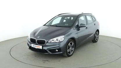 Gebraucht BMW 220 Active Tourer Sport Line 192 PS (141 kW) 2017 Grau Van / Kleinbus
