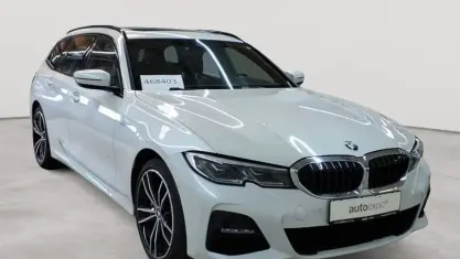 Gebraucht BMW 330 M Sport 184 PS (135 kW) 2021 Mineralweiß metallic Kombi