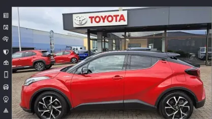 Gebraucht Toyota C-HR Team 184 PS (135 kW) 2019 Karminarot mica / dach schwarz SUV
