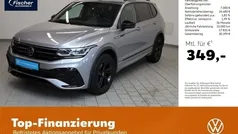 Schwarz Gebraucht 2021 VW Tiguan Allspace R-line SUV | 33.480 € (Fairer Preis)