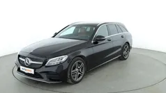 Schwarz Gebraucht 2019 Mercedes C300 AMG line Kombi | 29.330 € (Fairer Preis)