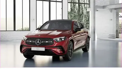 Gebraucht Mercedes GLC300 Premium 269 PS (197 kW) 2025 Rot Coupé