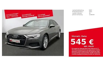 Grau Gebraucht 2024 Audi A6 Ambiente Limousine | 40.880 € (Superpreis)