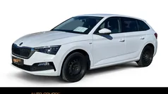 Moonweiss metallic met. Gebraucht 2021 Skoda Scala Drive Kleinwagen | 18.349 € (Fairer Preis)