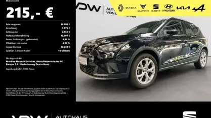 Gebraucht Seat Arona FR 150 PS (110 kW) 2023 Schwarz SUV