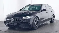 Lack obsidianschwarz Gebraucht 2023 Mercedes C220 AMG line Kombi | 40.750 € (Fairer Preis)