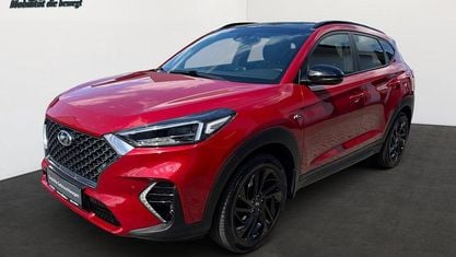 Usata Hyundai Tucson N Line 185 CV (136 kW) 2019 Rosso SUV