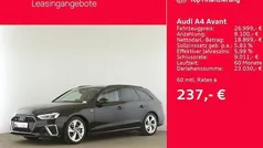 Mythosschwarz metallic Gebraucht 2022 Audi A4 S-Line Kombi | 26.999 € (Fairer Preis)