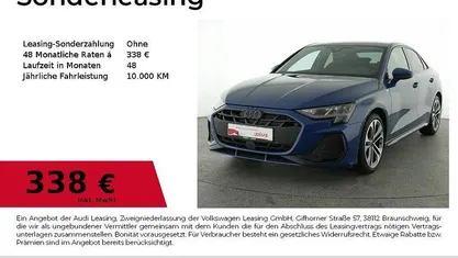 Ascariblau metallic Gebraucht 2025 Audi A3 Ambiente Limousine | 35.881 € (Fairer Preis)