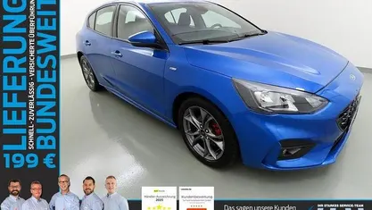 Gebraucht Ford Focus ST-Line 125 PS (91 kW) 2019 Dynamicblau Limousine