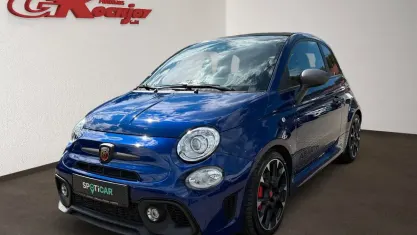 Gebraucht Abarth 595C Competizione 179 PS (131 kW) 2018 Podio blau metallic Cabrio