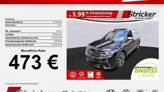 Schwarz (deep black perleffekt) Gebraucht 2022 VW Tiguan Allspace R-line SUV | 40.947 € (Fairer Preis)