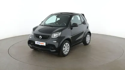 Gebraucht Smart ForTwo Cabrio Basis 71 PS (52 kW) 2016 Schwarz Cabrio