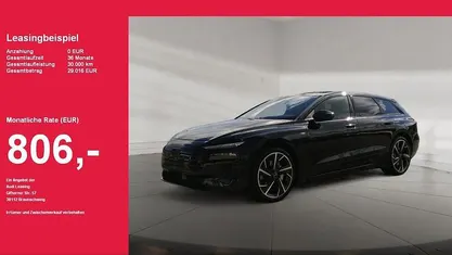 Schwarz Gebraucht 2025 Audi A6 e-tron S-Line Kombi | 75.990 € (Teuer)