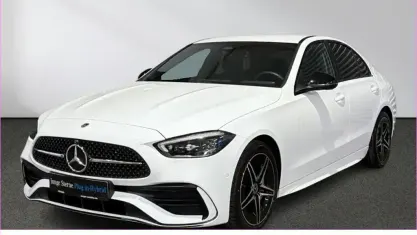 Gebraucht Mercedes C220 AMG 197 PS (144 kW) 2026 Unilack polarweiß Limousine