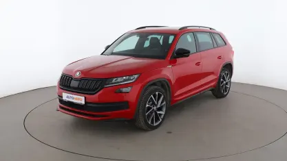 Gebraucht Skoda Kodiaq SportLine 2018 Rot SUV