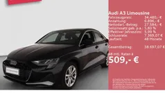 Gebraucht 2025 Audi A3 Advanced Plus Limousine | 34.480 € (Guter Preis)