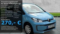Teal blue Gebraucht 2021 VW e-up! Kleinwagen | 15.880 € (Fairer Preis)