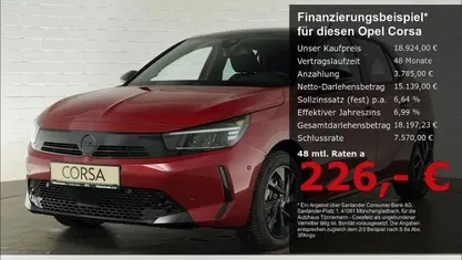 Rot Gebraucht 2025 Opel Corsa Kleinwagen | 18.924 € (Guter Preis)